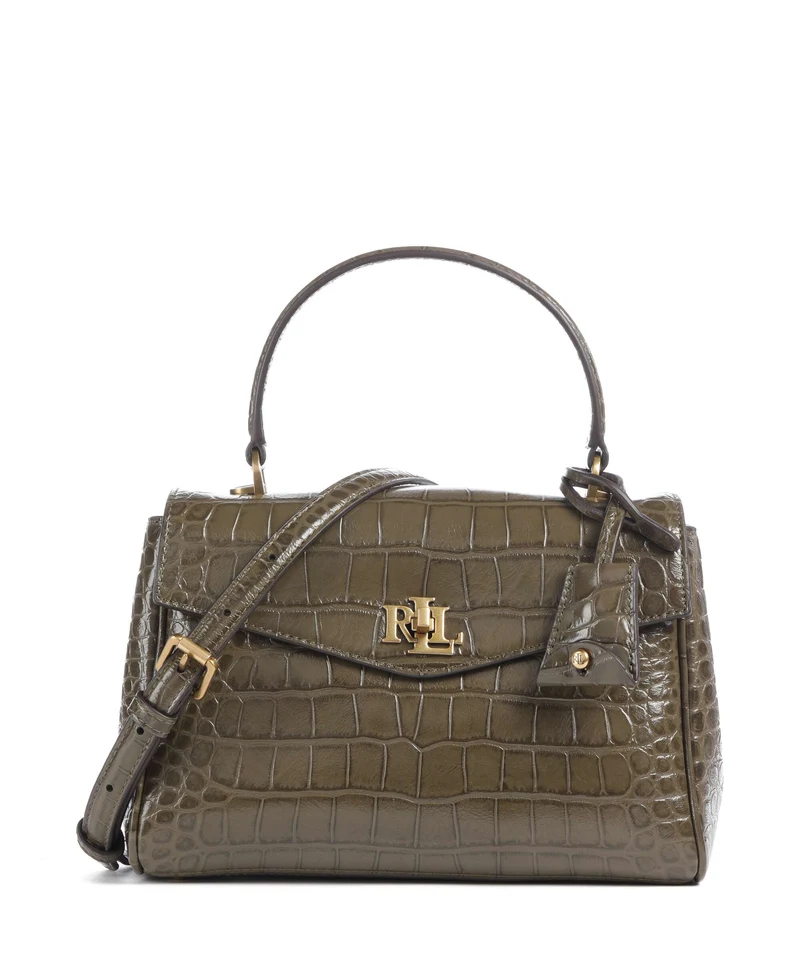 Lauren Ralph Lauren Farrah Small Bolso de mano botanic green