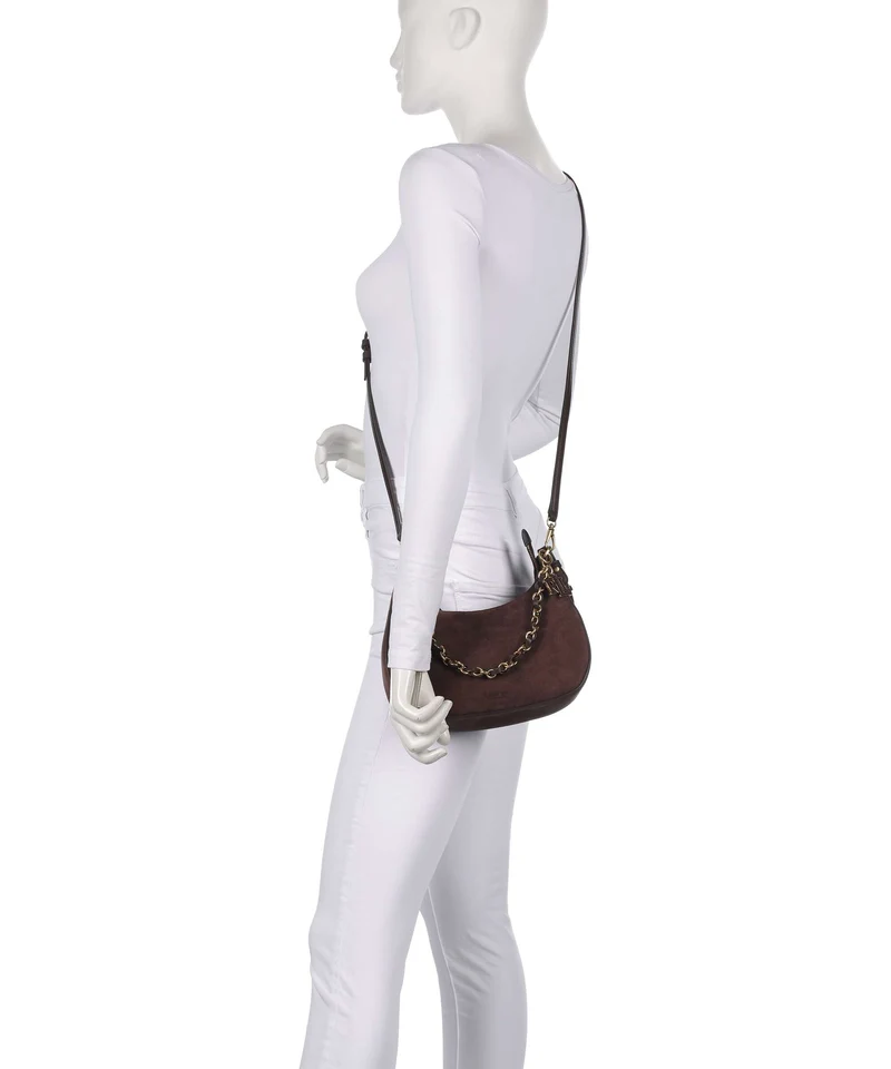 Lauren Ralph Lauren Marcy Medium Bolso de hombro chestnut brown