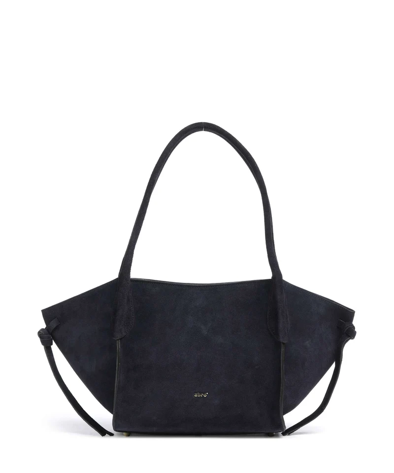 Abro Suede Vibe Small Bolso de hombro navy