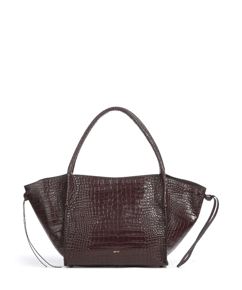 Abro Cocco Mondial Vibe Big Bolsa shopping burgundy