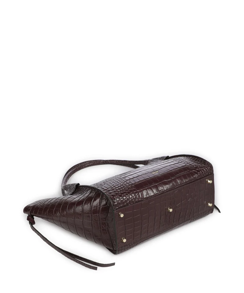 Abro Cocco Mondial Vibe Big Bolsa shopping burgundy