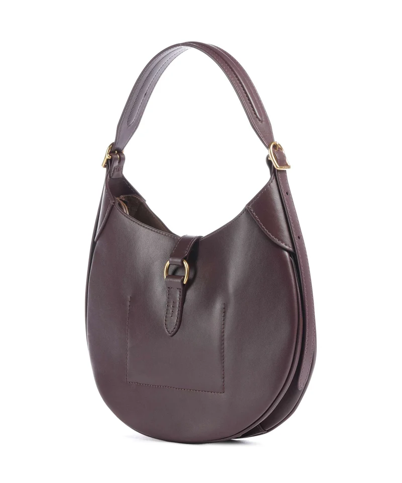 Polo Ralph Lauren ID Collection Small Bolso de hombro midnight merlot