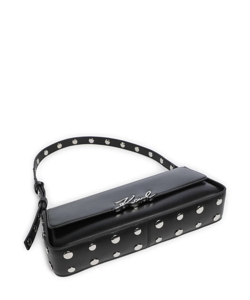Karl Lagerfeld K/Signature Bolso de hombro black embellishment