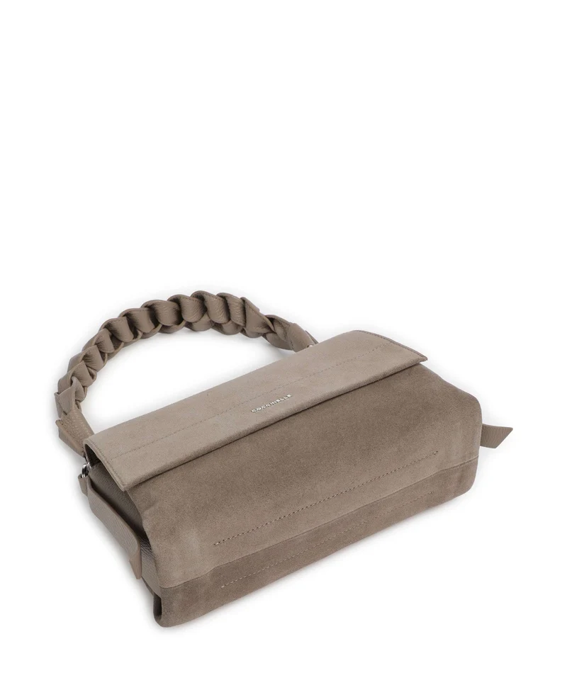 Coccinelle Boheme Suede Bolso de hombro warm taupe