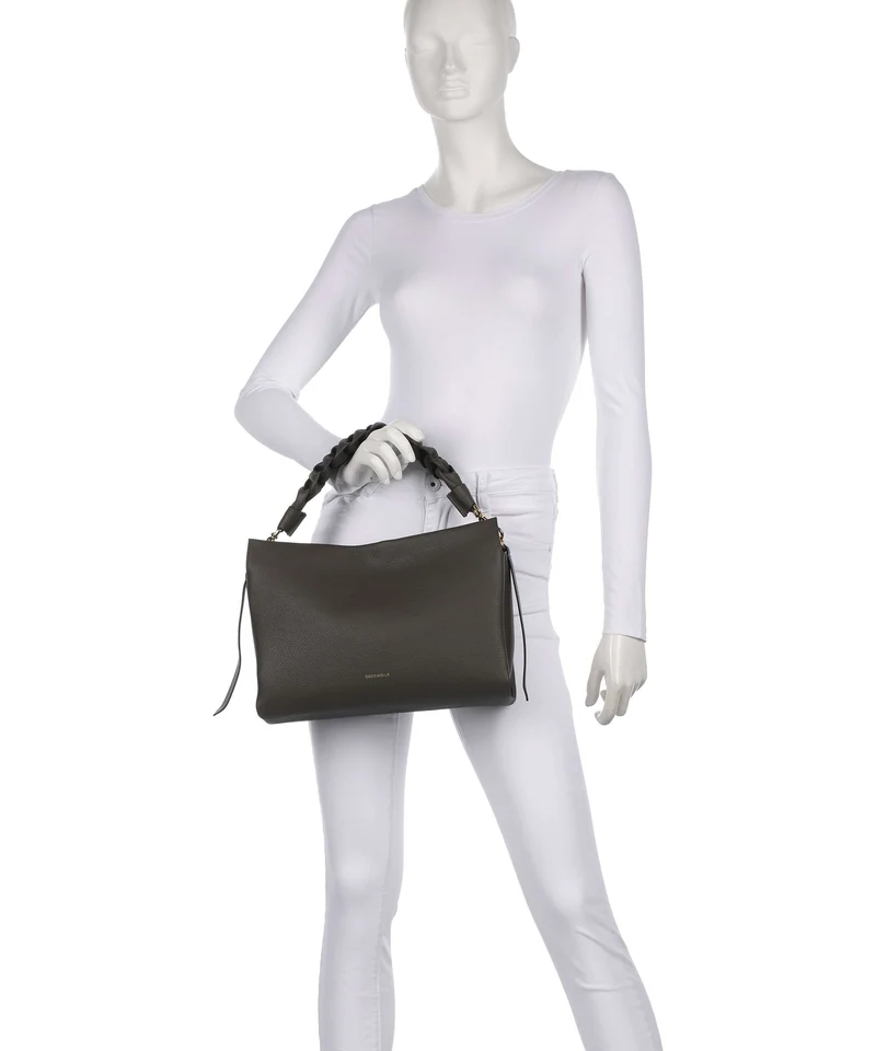 Coccinelle Boheme Grana Double Bolso de hobo fango/honey