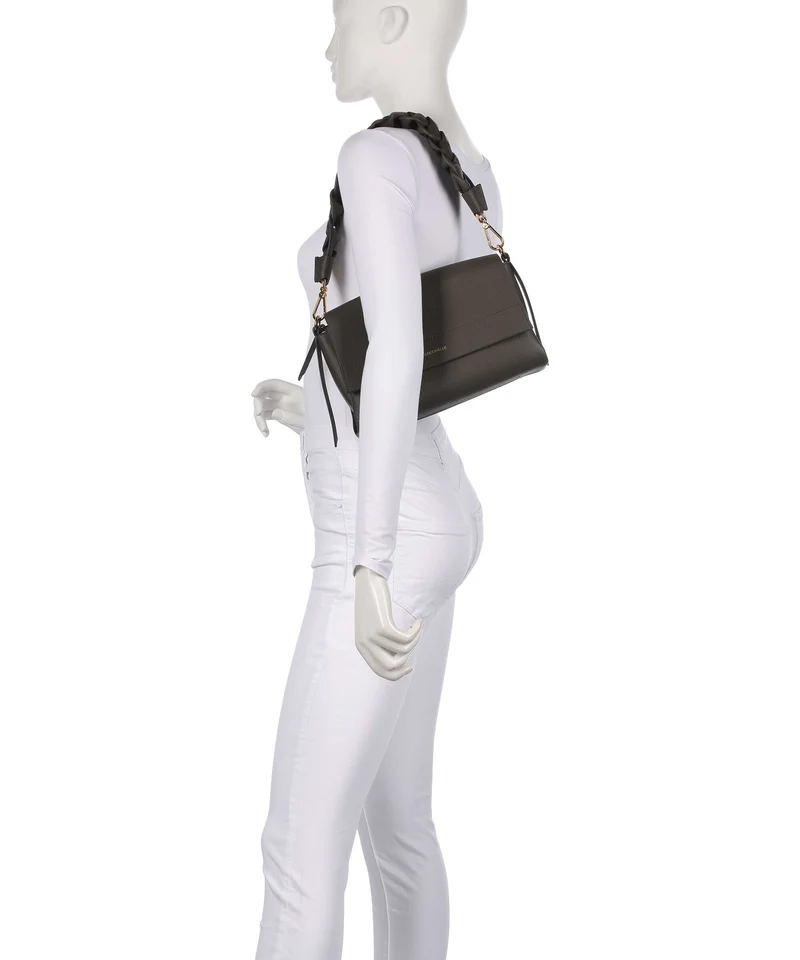 Coccinelle Boheme Grana Double Bolso de hombro fango/honey