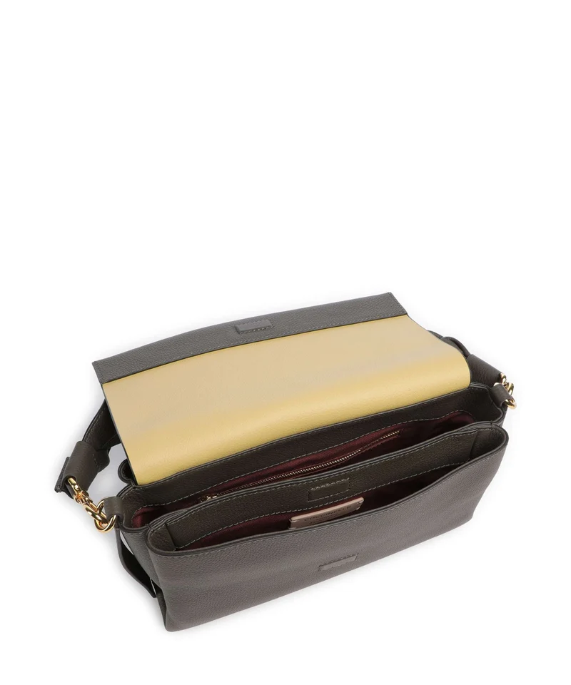 Coccinelle Boheme Grana Double Bolso de hombro fango/honey