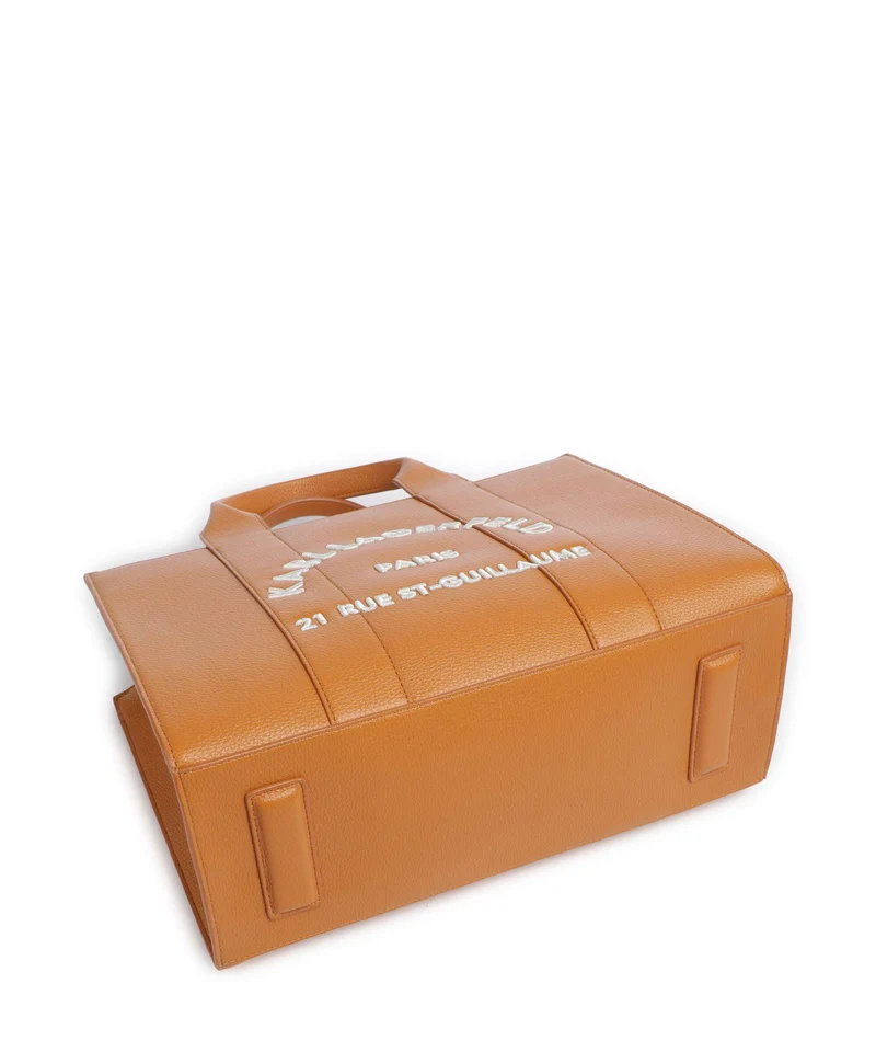 Karl Lagerfeld K/Rue St Guillaume Medium Bolso de mano dark orange/sienna