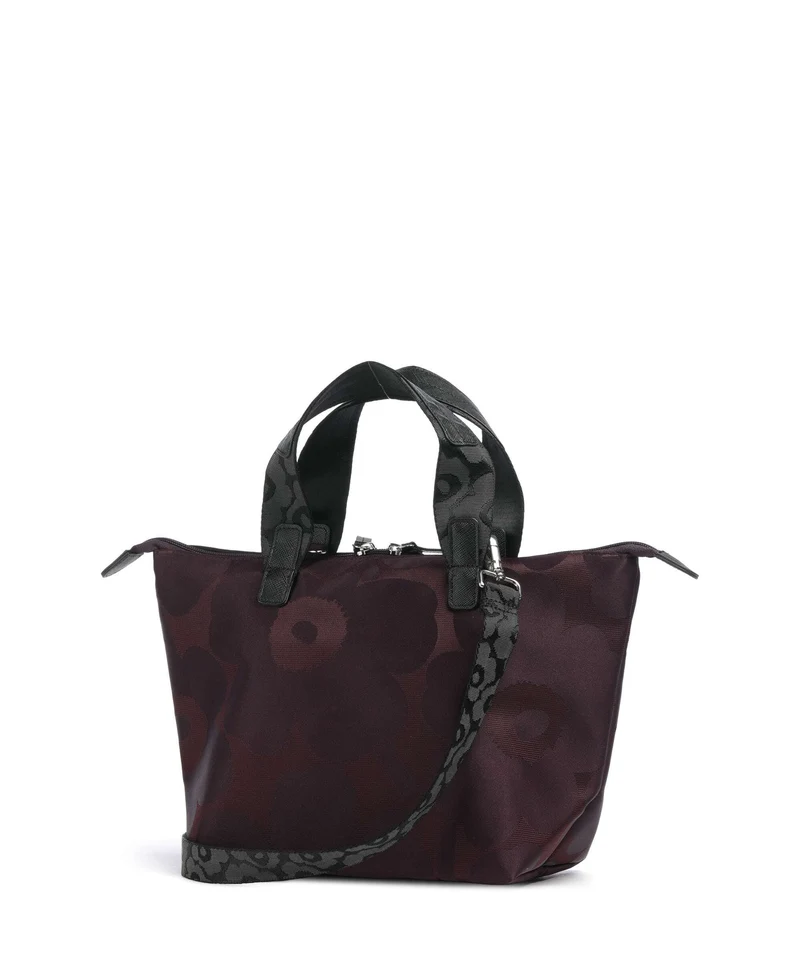 Marimekko Wear All Day S Unikko Bolso de mano wine red/dark wine