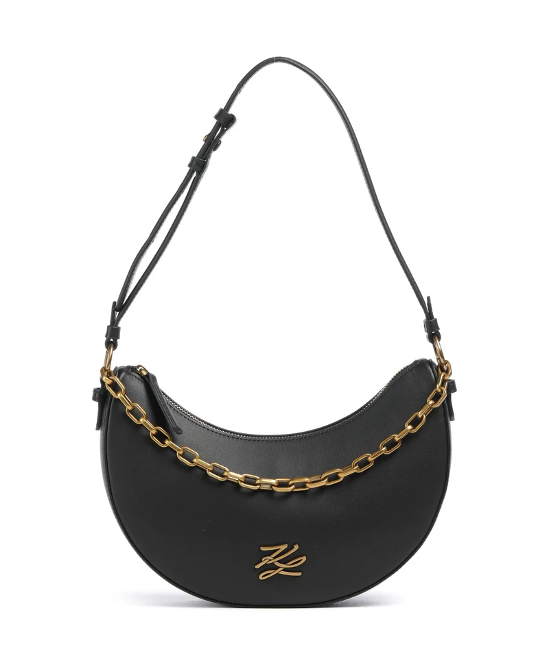Karl Lagerfeld K/Autograph Medium Bolso de hombro black/gold