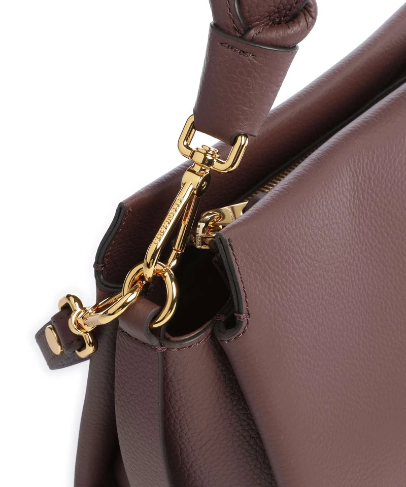 Coccinelle Boheme Grana Double Bolso de mano berry/winter rose