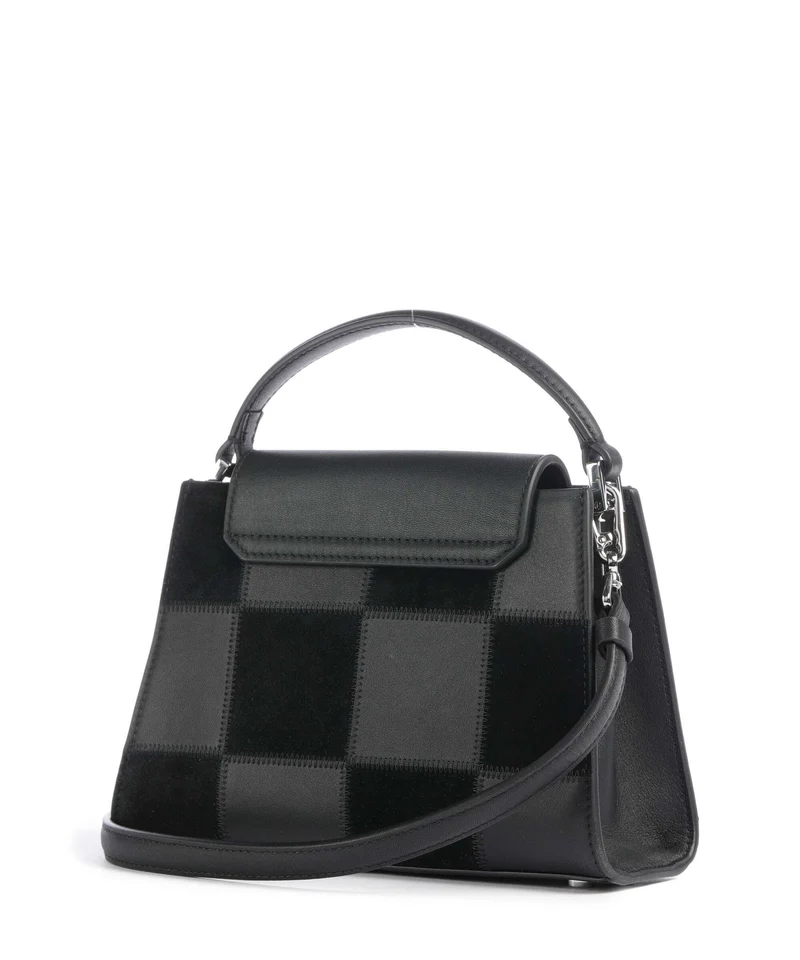 Karl Lagerfeld K/Signature Mini Bolso de mano black nickel