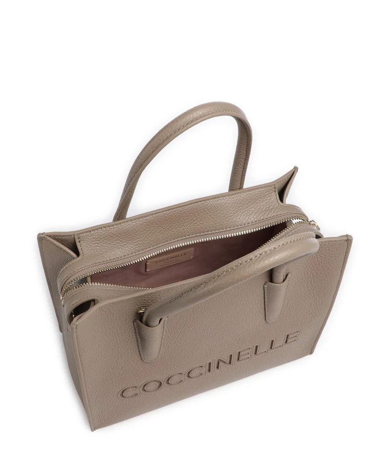 Coccinelle Myrtha Bolso de mano warm taupe