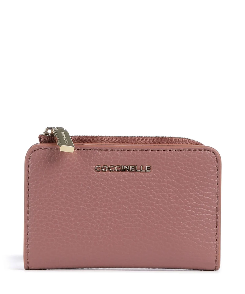 Coccinelle Metallic Soft Monedero winter rose