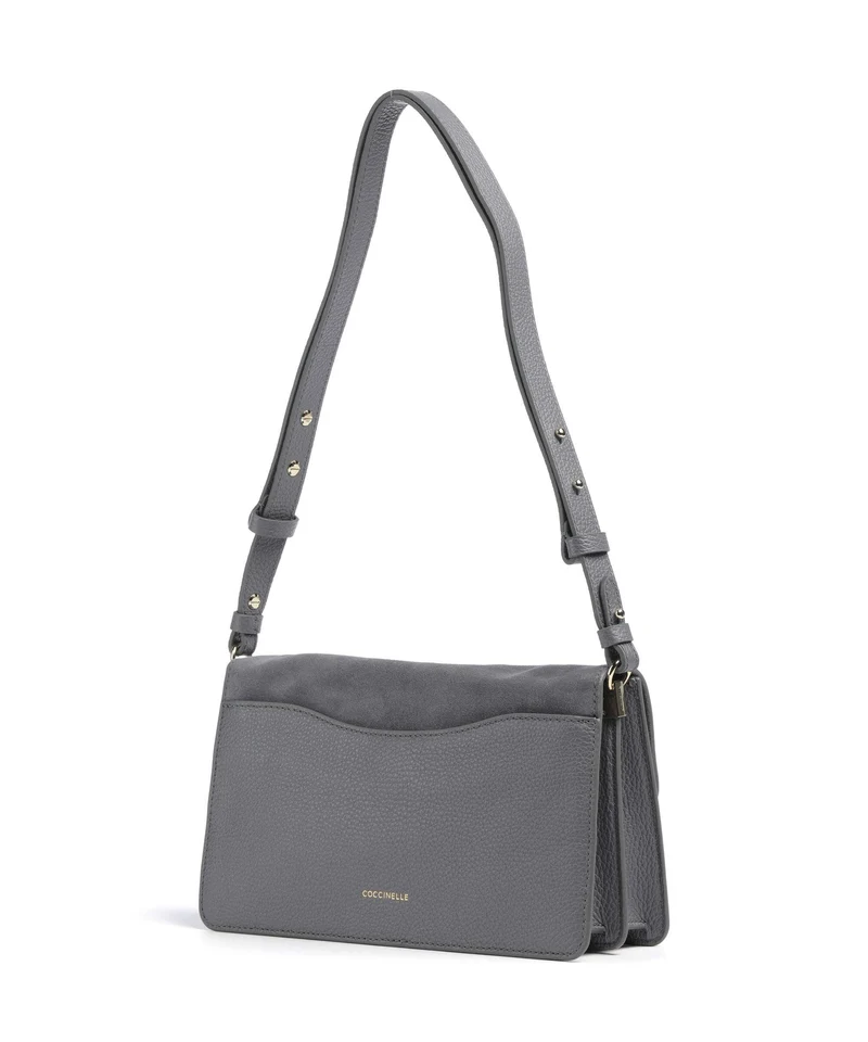 Coccinelle C-Me Softy Suede Bolso de hombro stove