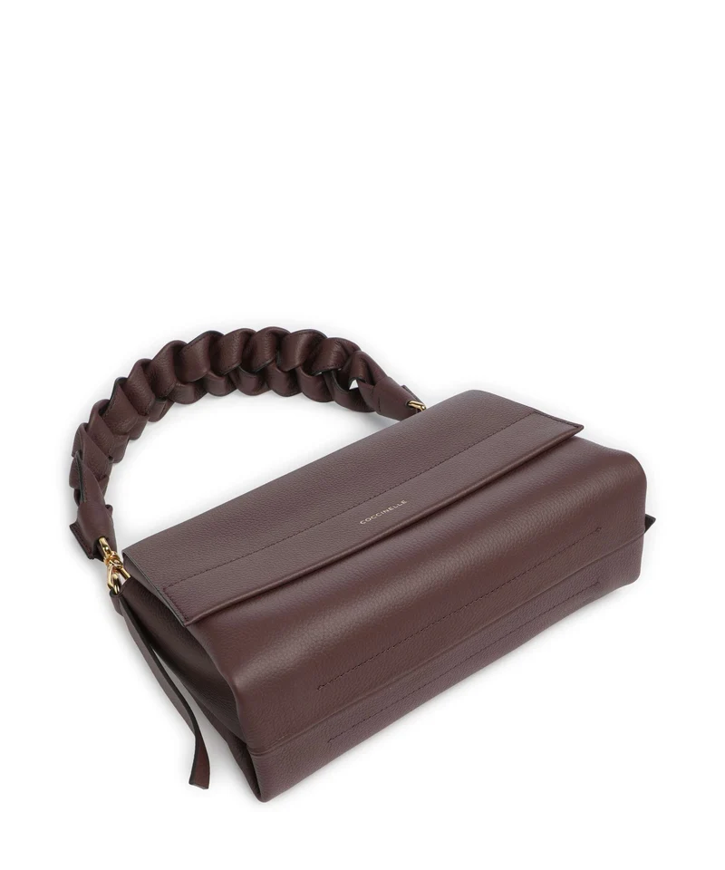 Coccinelle Boheme Grana Double Bolso de hombro berry/winter rose