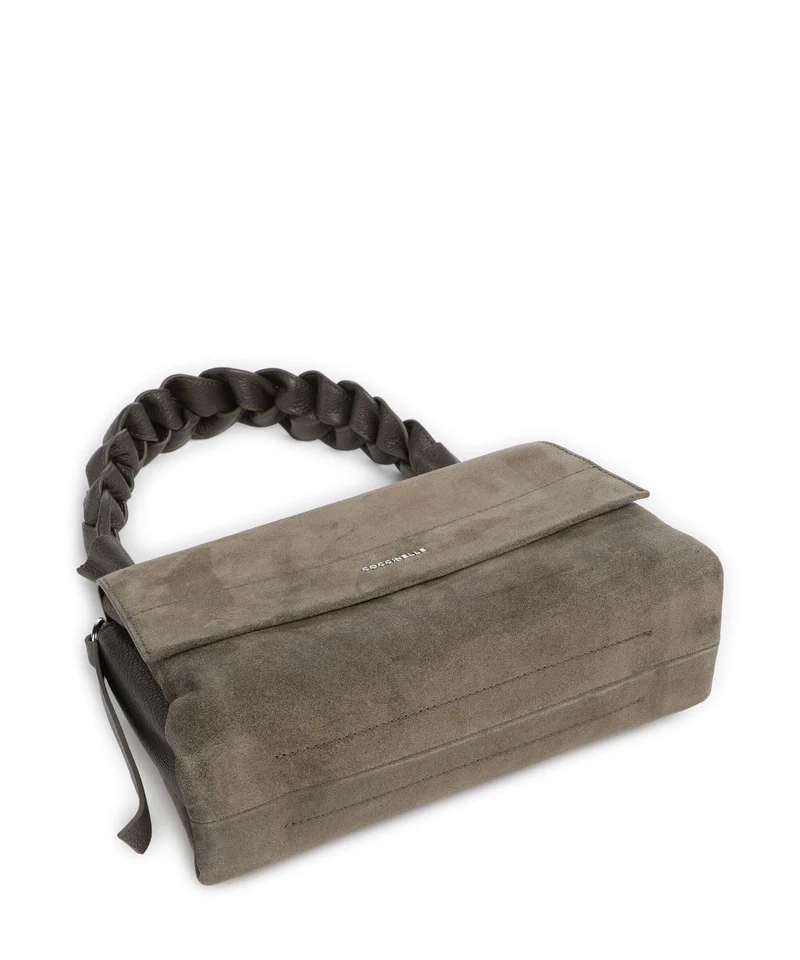 Coccinelle Boheme Suede Bolso de hombro fango