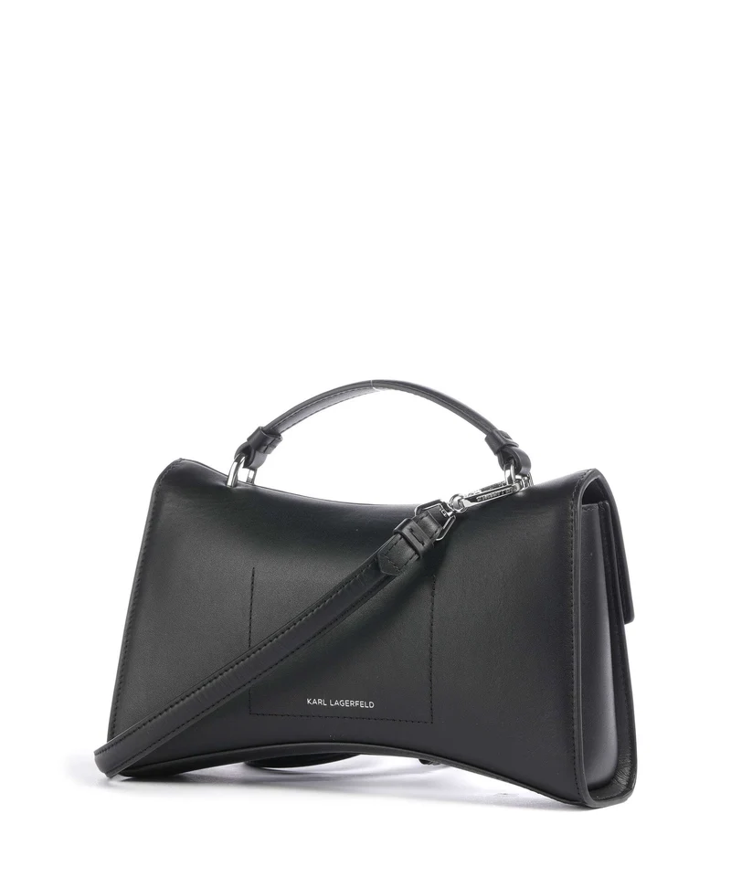 Karl Lagerfeld K/Autograph Twist Bandolera black embellishment