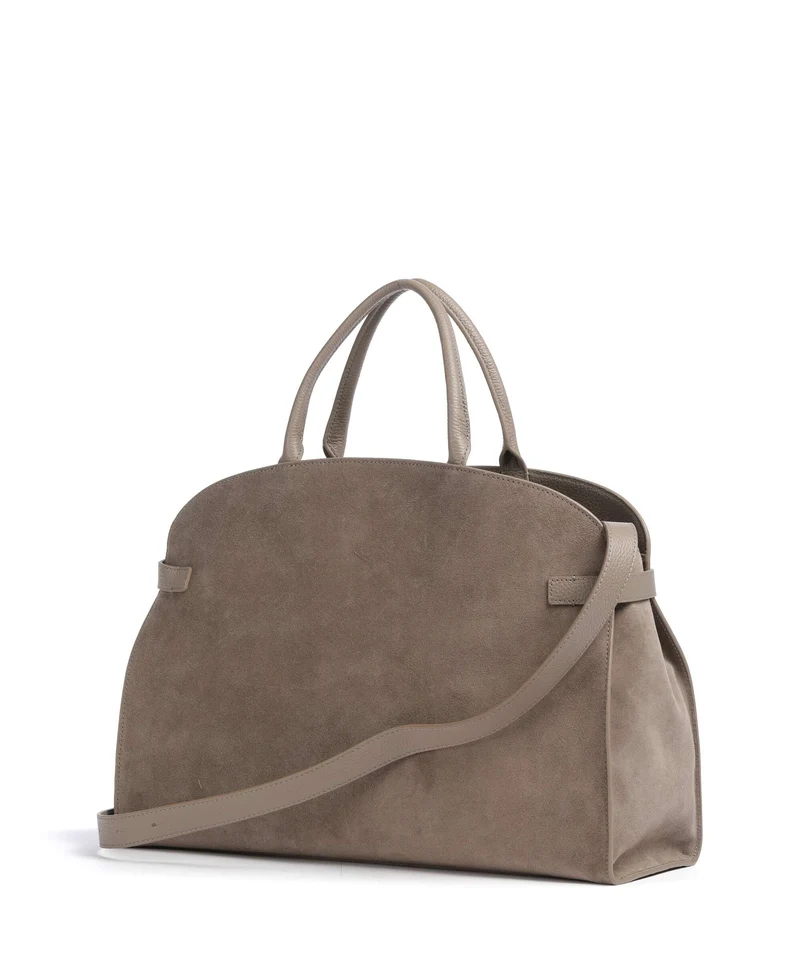 Coccinelle Sabine Suede Bolso de mano warm taupe