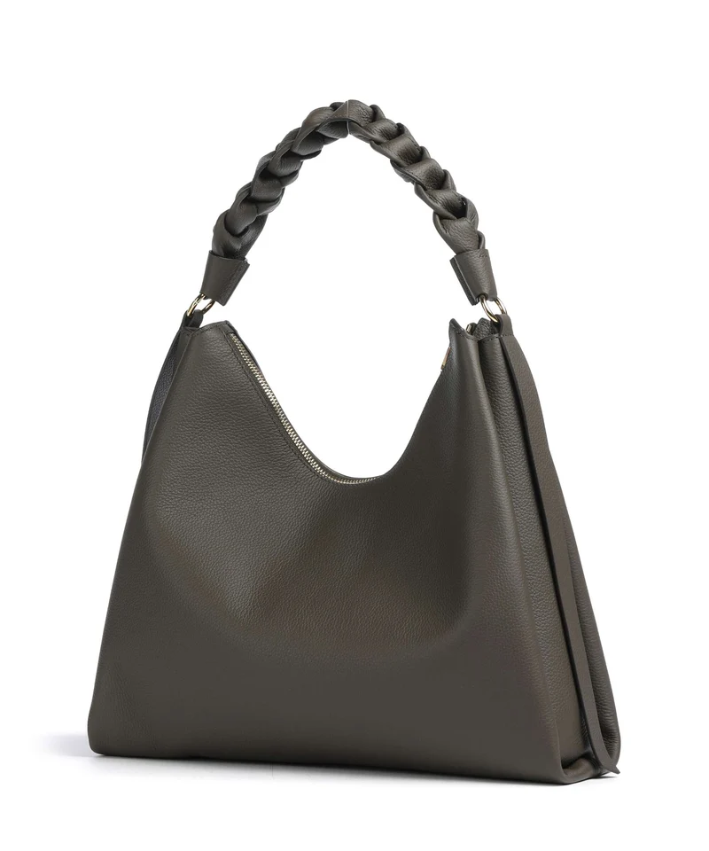 Coccinelle Boheme Grana Double Bolso de hobo fango/honey