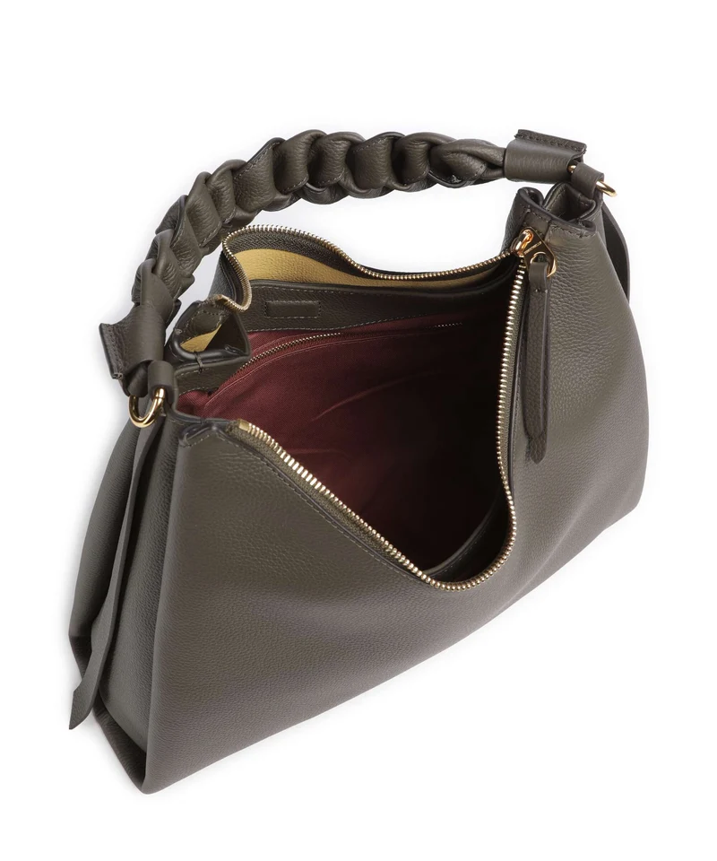 Coccinelle Boheme Grana Double Bolso de hobo fango/honey