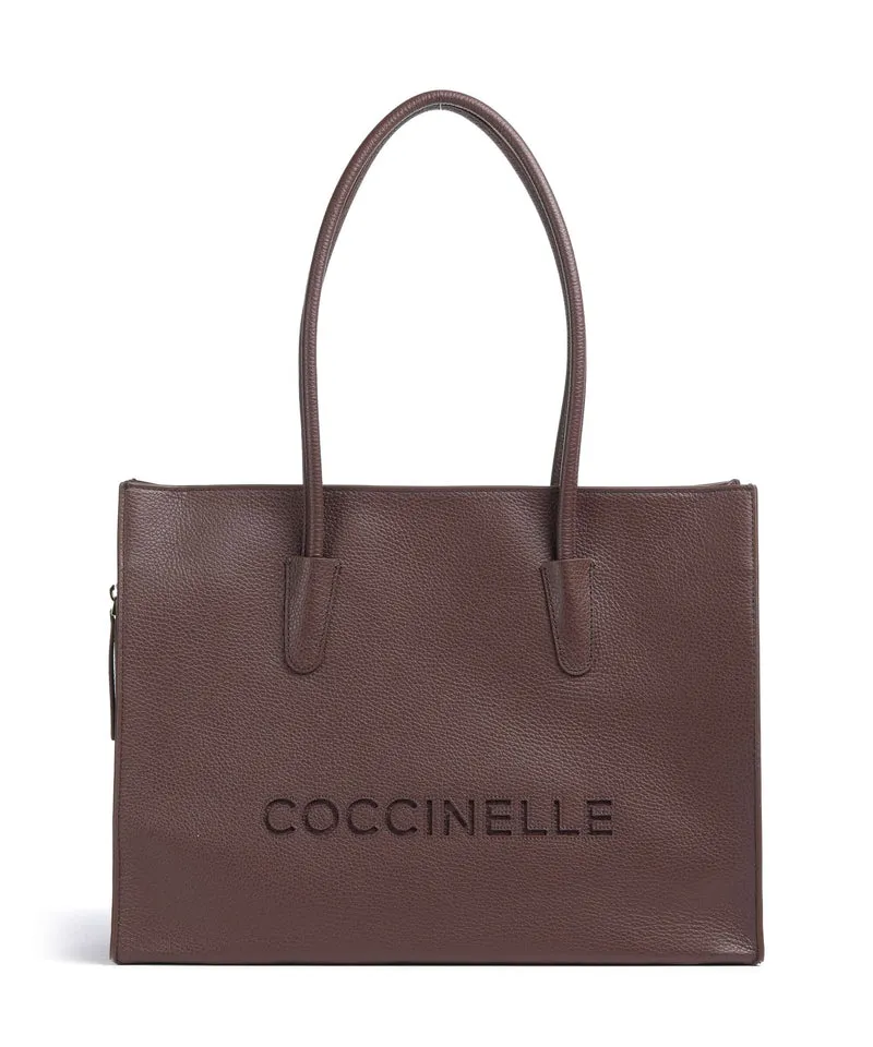 Coccinelle Myrtha Bolsa shopping berry