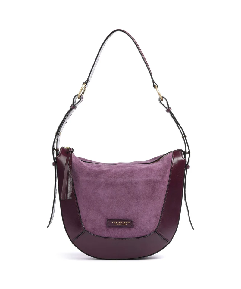 The Bridge Fedora Bolso de hobo grape