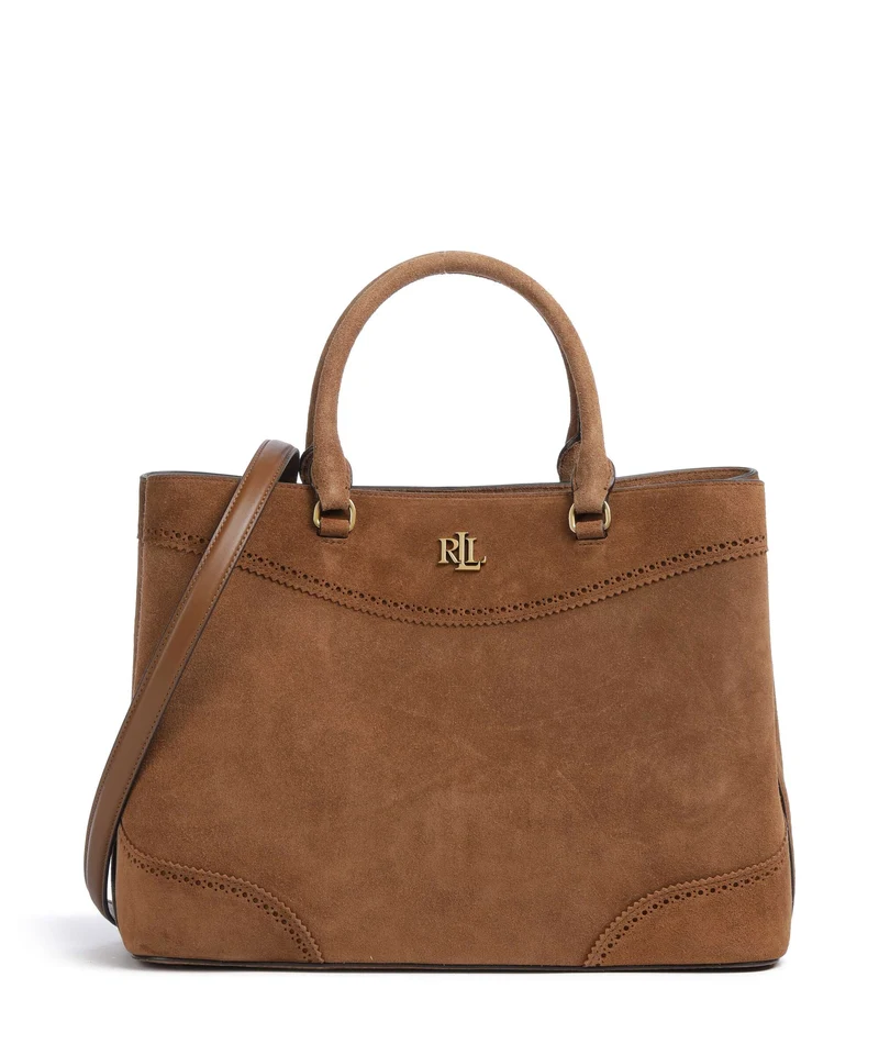 Lauren Ralph Lauren Marcy 36 Bolso de mano light tobacco