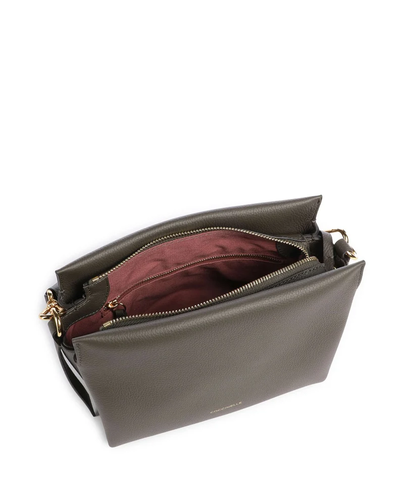 Coccinelle Boheme Grana Double Bolso de mano fango/honey