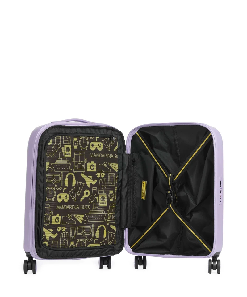 Mandarina Duck Logoduck+ Maleta con 4 ruedas frosty lilac