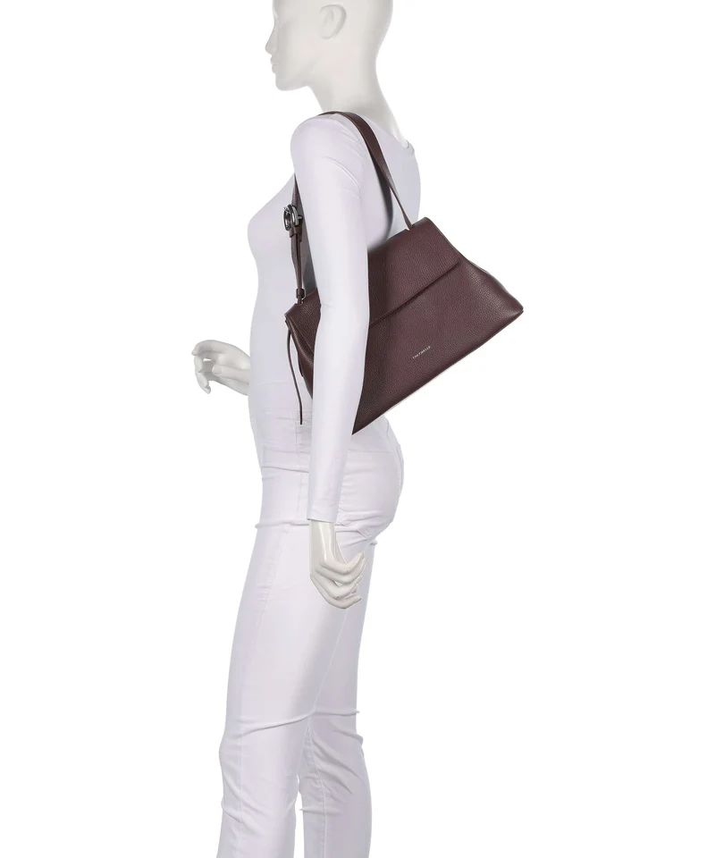 Coccinelle Fern Bolso de hombro berry