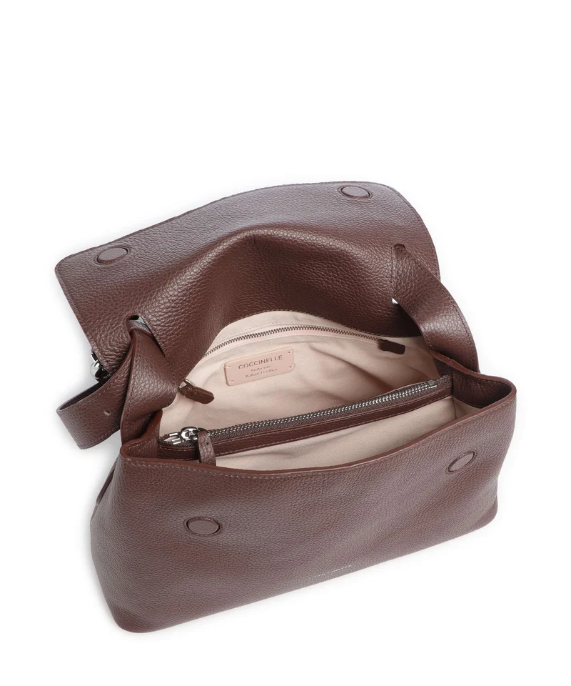 Coccinelle Fern Bolso de hombro berry