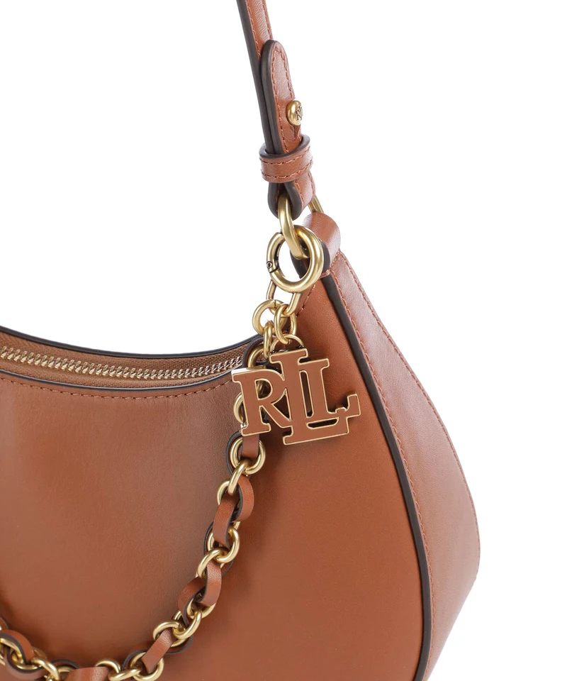 Lauren Ralph Lauren Marcy Medium Bolso de hombro lauren tan