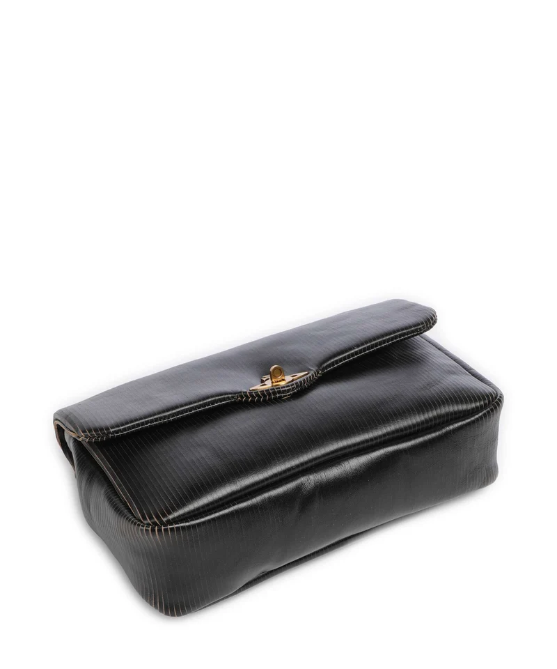 Vivienne Westwood Anita Laser Line Medium Bolso de hombro black/beige