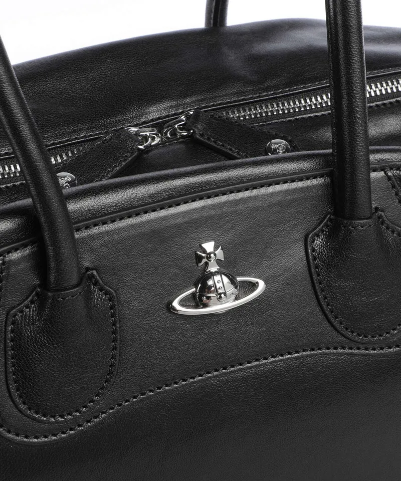 Vivienne Westwood Shirley Supple Bolsa shopping black