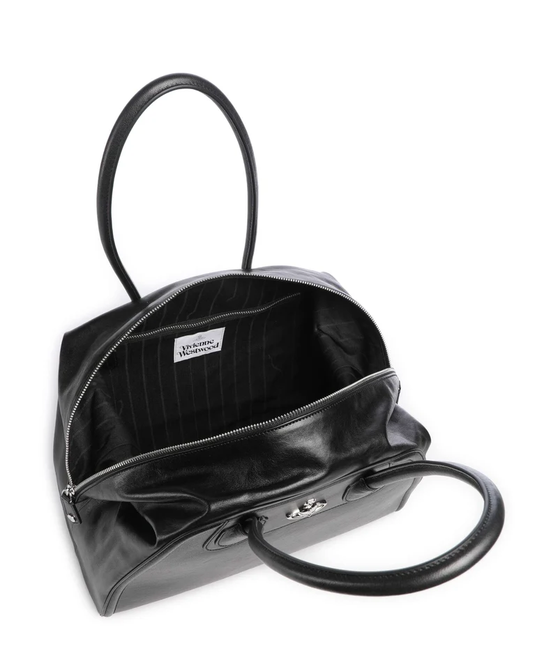 Vivienne Westwood Shirley Supple Bolsa shopping black