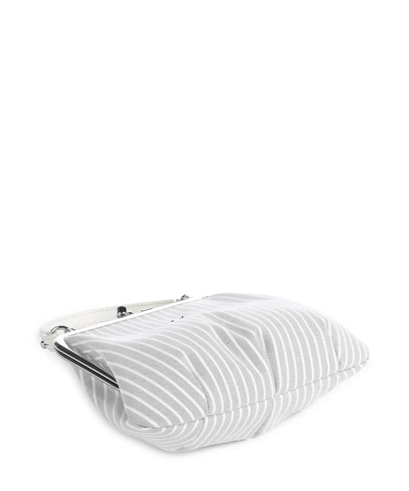 Vivienne Westwood Granny Frame Classic Oxford Shirt Bolso de mano thyme stripe