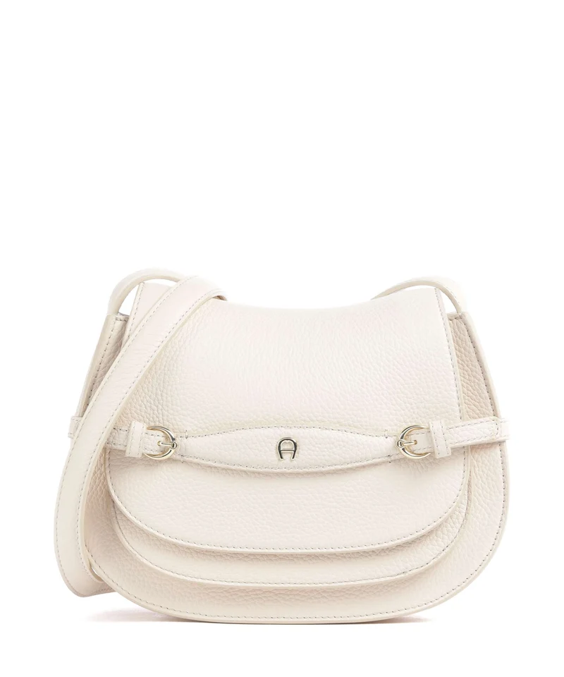 Aigner Cavallo S Bandolera macadamia white