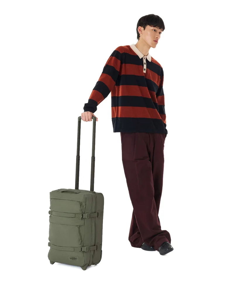 Eastpak Transit'R Plus S Bolso de viaje con ruedas monotone khaki