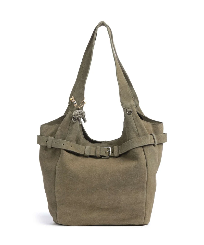 Anokhi Bolso de hobo olive