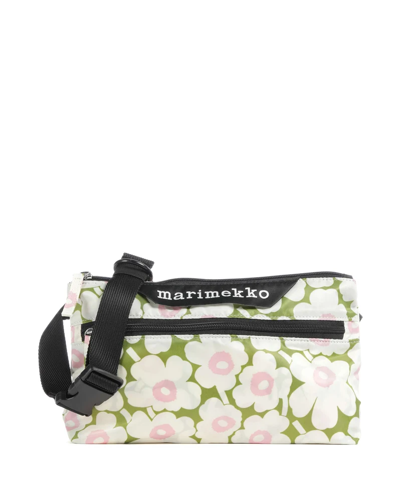 Marimekko Neat S Unikko Bandolera light yellow/green/lt pink
