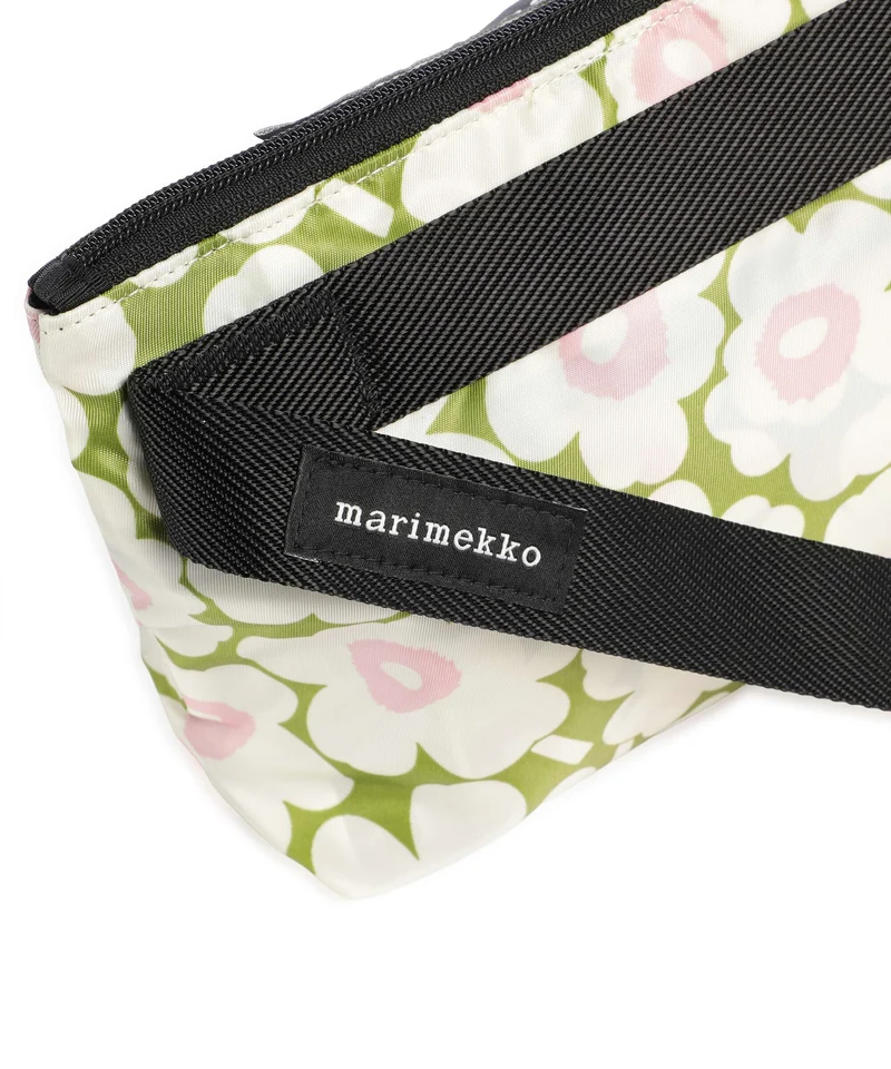Marimekko Neat S Unikko Bandolera light yellow/green/lt pink