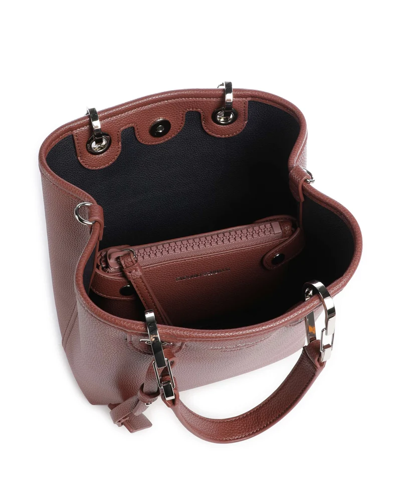 Emporio Armani My EA Bolso de mano gianduia/navy