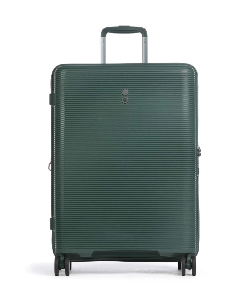 Echolac Forza M Maleta con 4 ruedas pine green