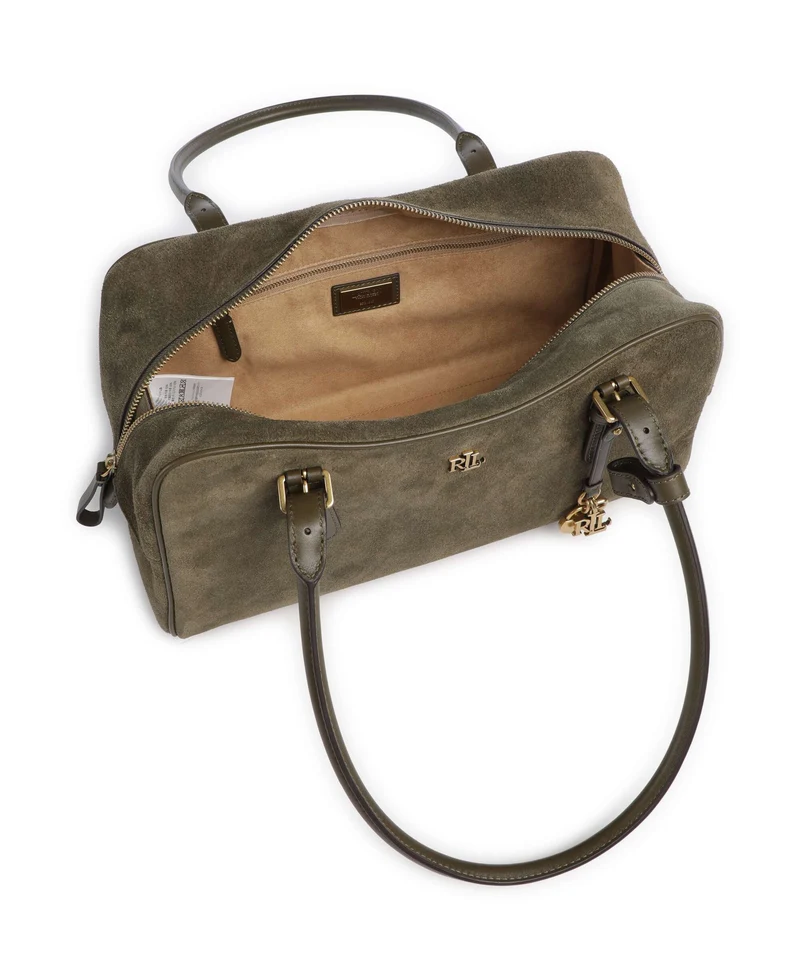 Lauren Ralph Lauren Marcy Large Bolso de hombro botanic green