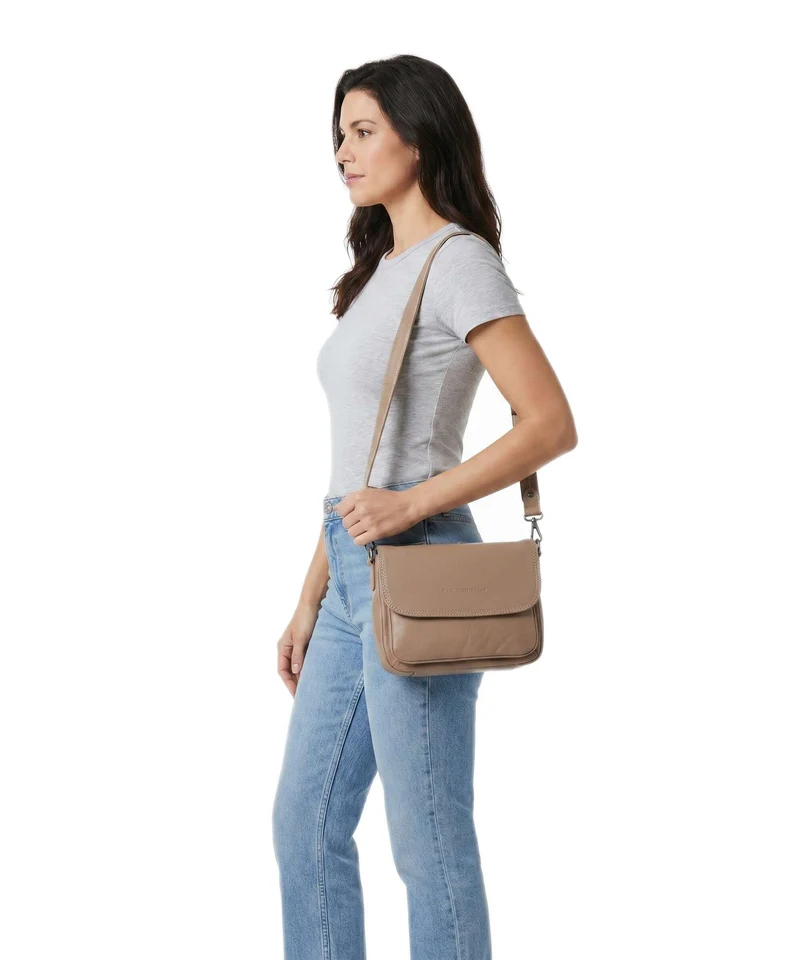 The Chesterfield Brand Serene Miloa Bolso de hombro taupe