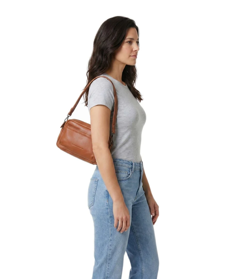 The Chesterfield Brand Serene Liora Bolso de hombro cognac