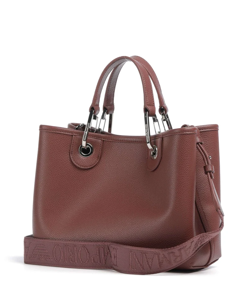 Emporio Armani My EA S Bolso de mano gianduia/navy