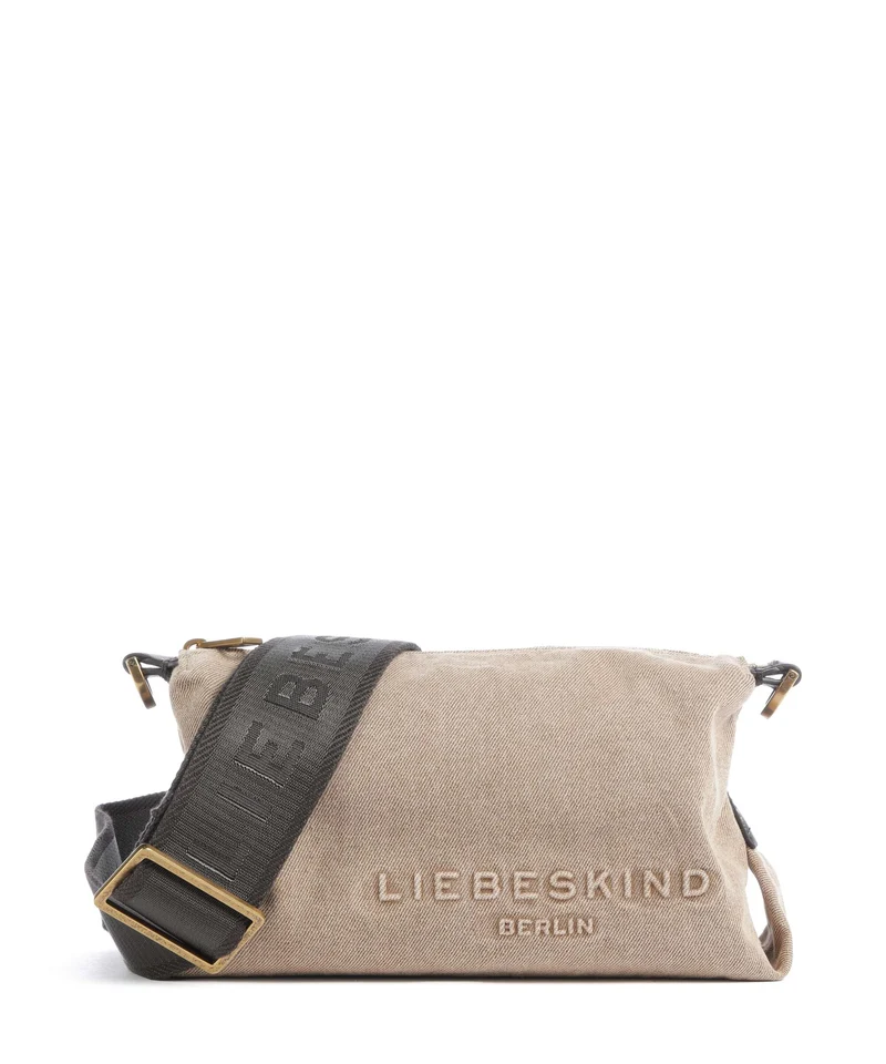 Liebeskind Elvira Denim S Bandolera beige