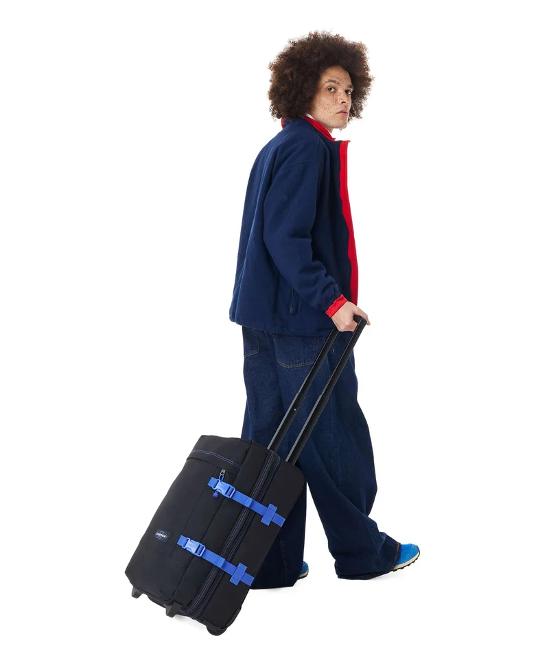 Eastpak Tranverz S Bolso de viaje con ruedas black/blue